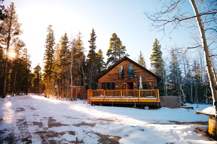 Photo 5 of 11: Log cabin in the pines, Alma, CO