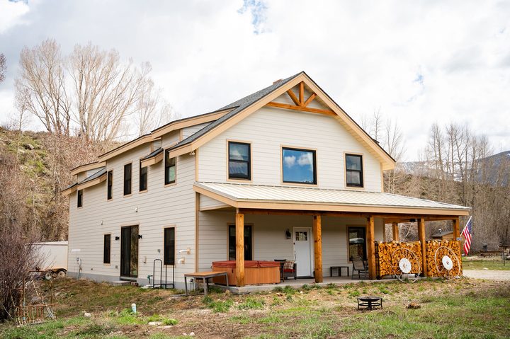 Photo 3 of 12: Farmhouse with a timber porch, Summit County, CO