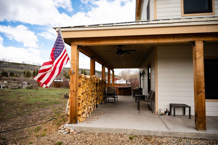 Photo 4 of 12: Farmhouse with a timber porch, Summit County, CO