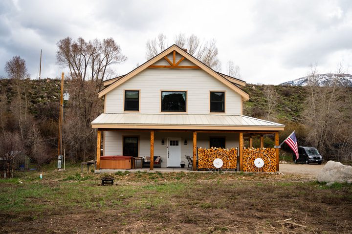 Photo 6 of 12: Farmhouse with a timber porch, Summit County, CO